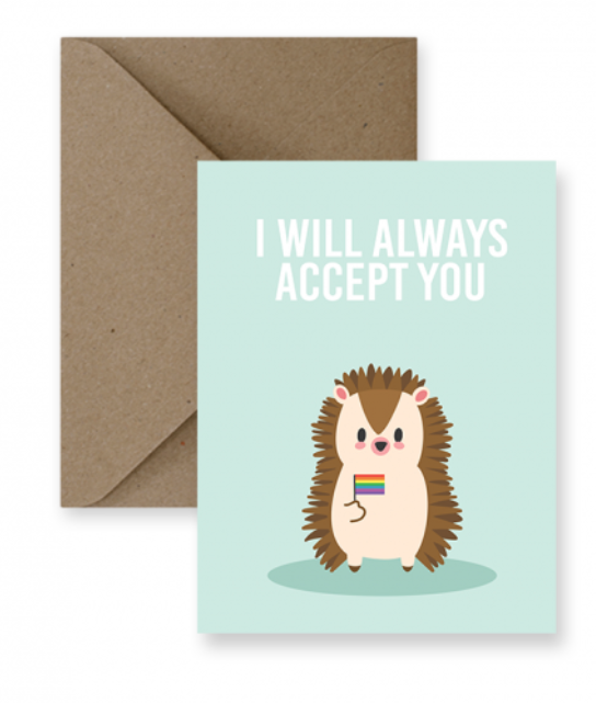 IMPAPER - I WILL ALWAYS ACCEPT YOU CARD