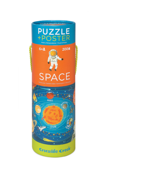 SPACE PUZZLE + POSTER 200 pc