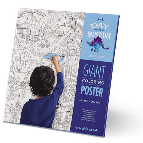 Giant Colouring Poster In Dinosaur: Day At The Museum