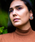 cedar, earrings, indigenous, copper canoe women