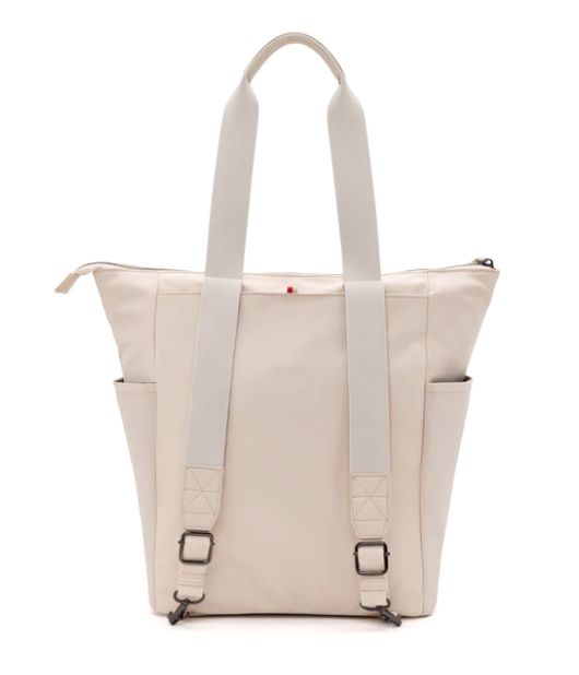 COLAB - IVY MARKET 'TAN' CONVERTIBLE BACKPACK in BONE