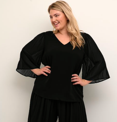 Kcferi Blouse - Black Deep