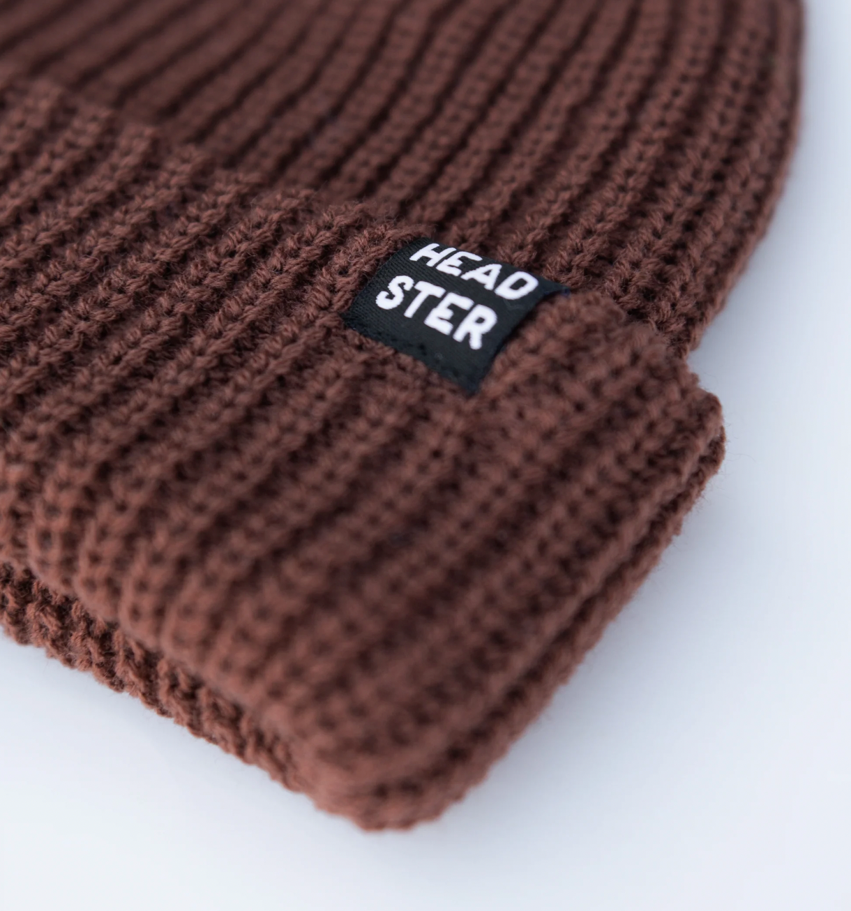 HEADSTER - MINIMAL BEANIE in PECAN BROWN
