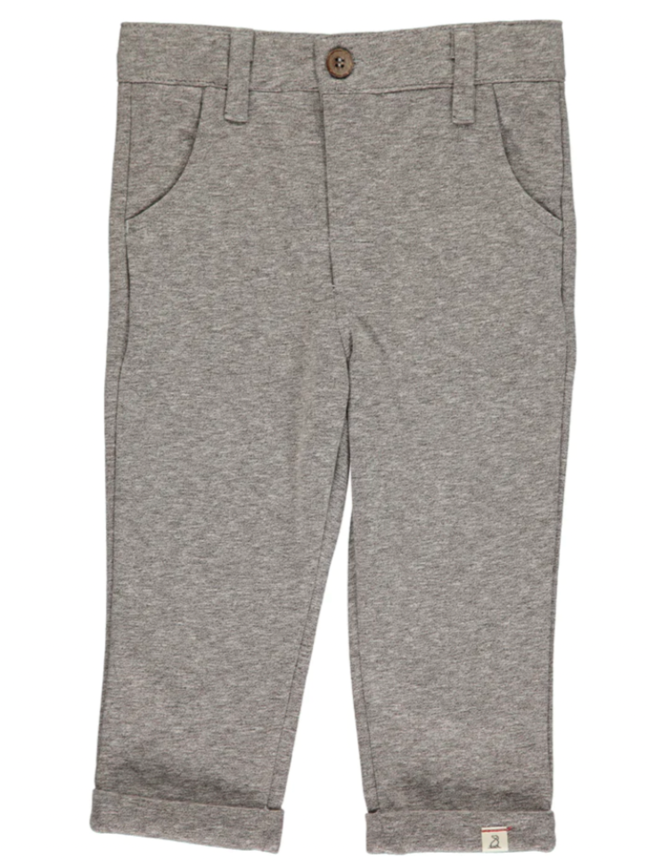 ME & HENRY- JONATHAN JERSEY PANT in GRAY