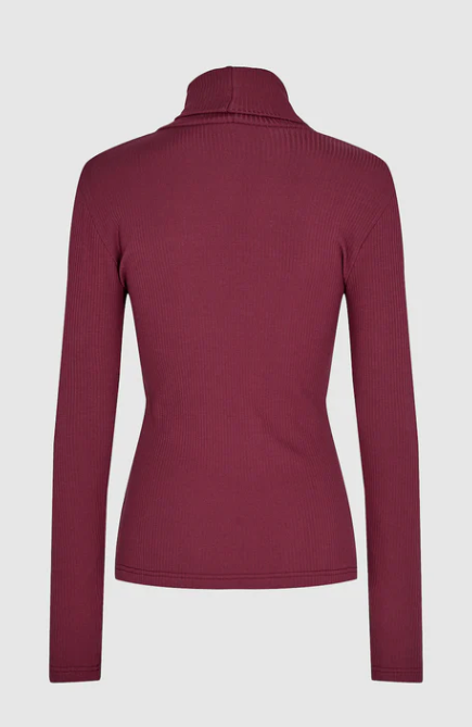 MIMIMUM - ROLLI 2.0 TURTLENECK | BURGANDY