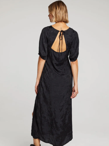 Cinna Midi Dress - Black