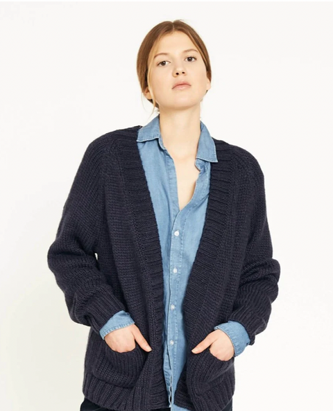 Naif - Edith Cardigan | Navy