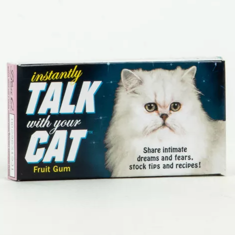 Instantly Talk With Your Cat Gum