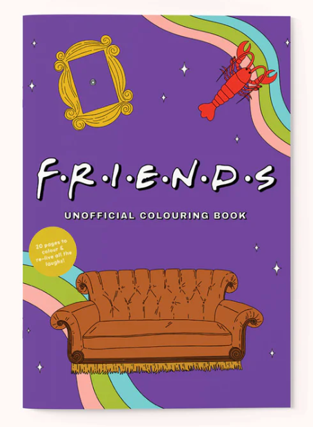 PARTY MOUNTAIN - FRIENDS COLOURING BOOK