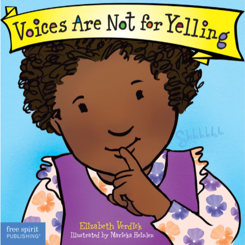 VOICES ARE NOT FOR YELLING BOARD BOOK - RAINCOAST BOOKS