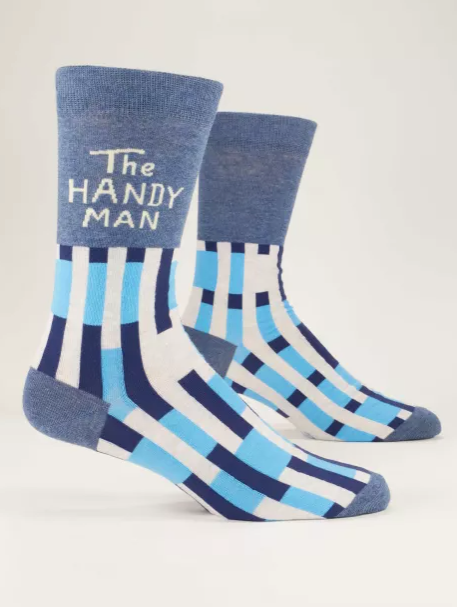 BLUE Q - THE HANDY MAN MEN'S SOCKS