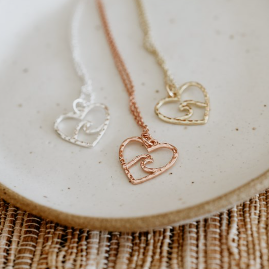 GLEE JEWELRY - BEACH LOVERS NECKLACE | GOLD, SILVER or ROSE GOLD
