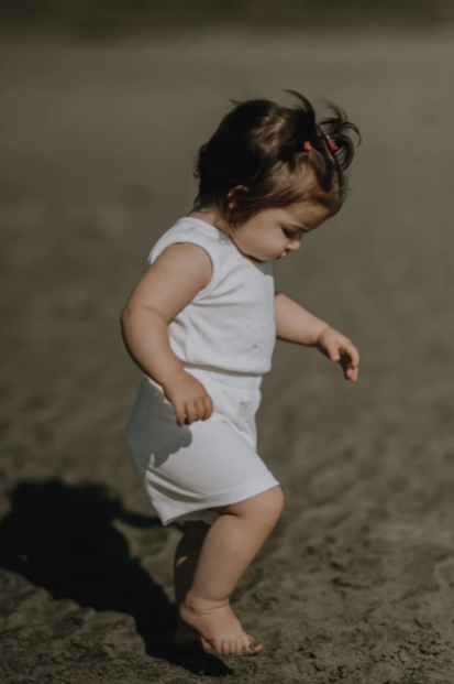 KOVE BABY APPAREL - SURFS UP ROMPER | CLOUD