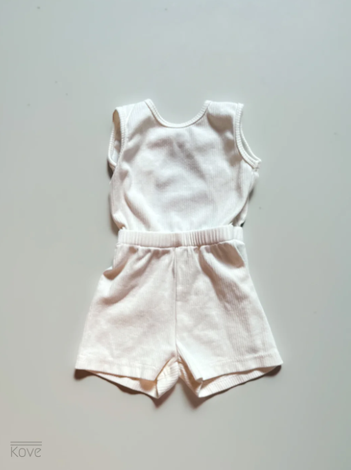 KOVE BABY APPAREL - SURFS UP ROMPER | CLOUD