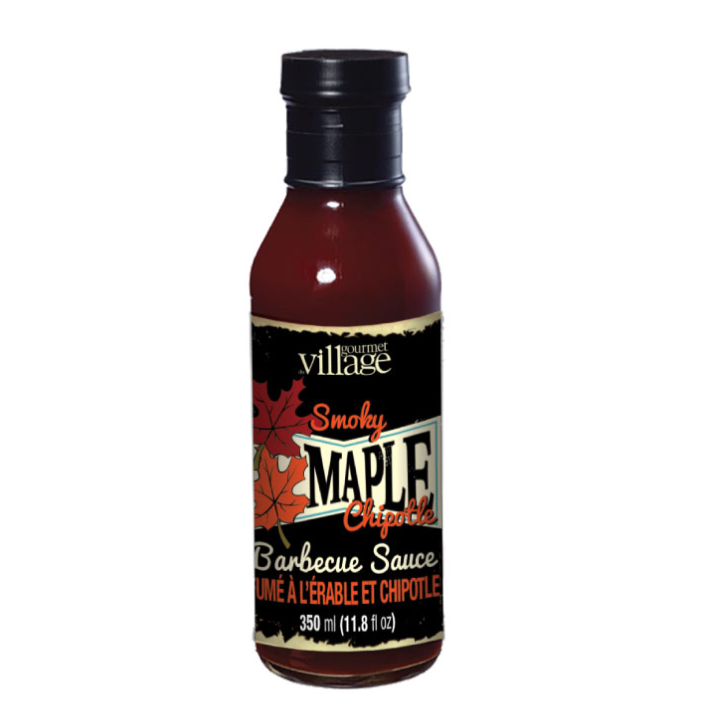 GOURMET VILLAGE - BARBECUE SAUCE | SMOKY MAPLE CHIPOTLE