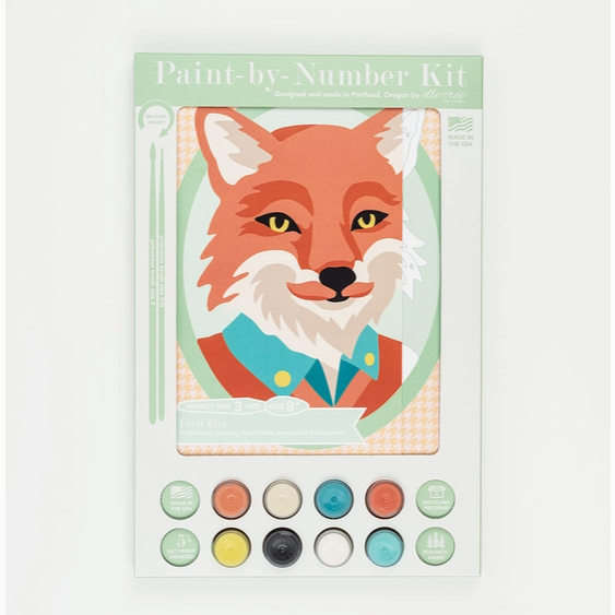 ELLE CRÉE - KIDS PAINT BY NUMBER | FRED FOX
