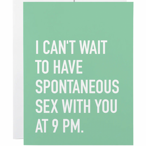 Card | Spontaneous S*X