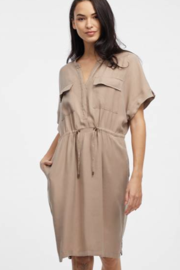 Roisa Dress | Latte