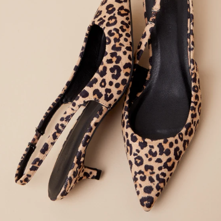 Felina Kitten Heel | Leopard