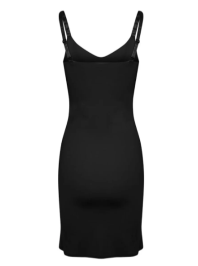 ICHI - SLIP DRESS - BLACK