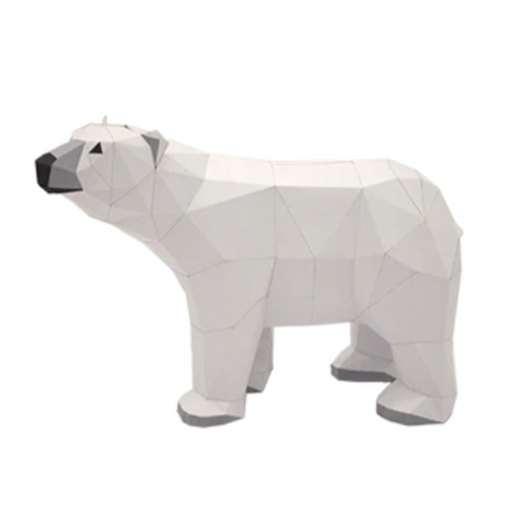 Low Poly Paper Kits - Polar Bear Standing