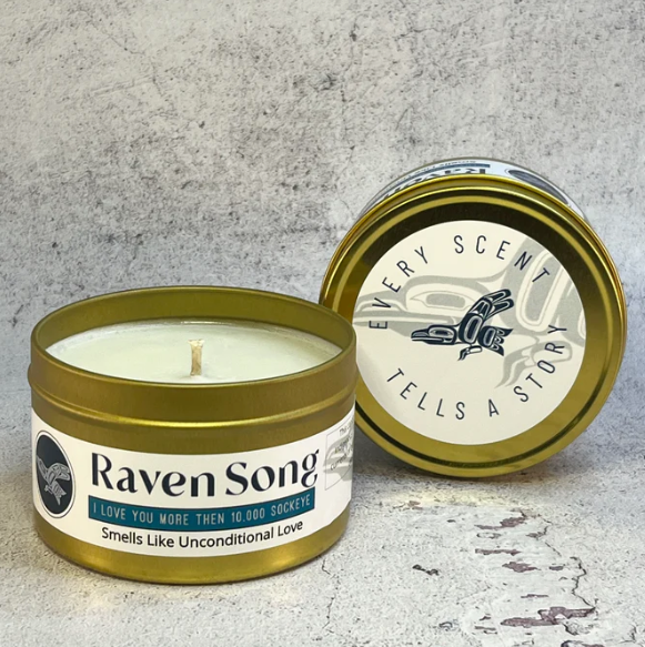 RAVENSONG - I LOVE YOU MORE THEN 10,000 SOCKEYE SOY CANDLE