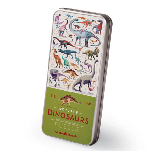 World Of Dinosaurs Puzzle Tin | 150Pcs