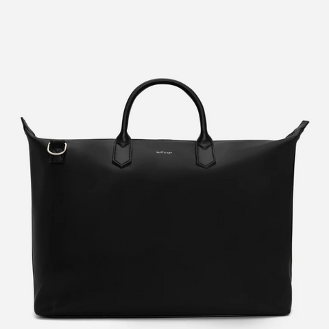 Matt & Nat -  Abbilg Weekender Bag | Black Shiny