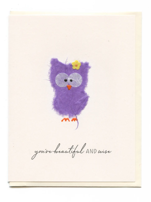 FLAUNT CARDS - BEAUTIFUL AND WISE