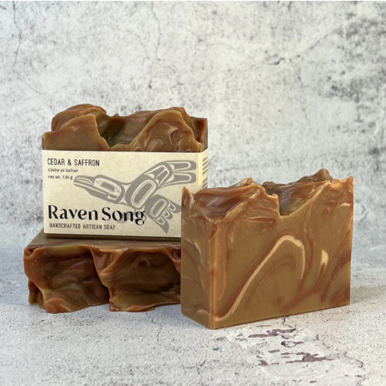 RAVENSONG - CEDAR + SAFFRON SOAP