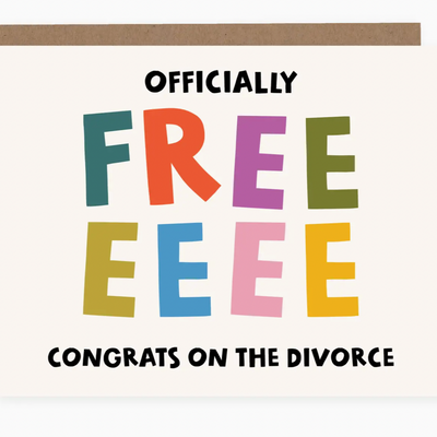 divorce, card 