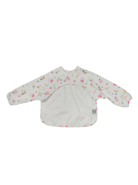 Long Sleeve Waterproof Bib | Sweet Treats