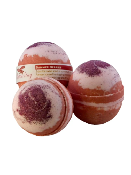 RAVENSONG - RHUBARB BERRY CASHMERE BATH BOMB – West Coast Wildflowers