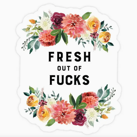 Magnet | Fresh Out Of F*Cks