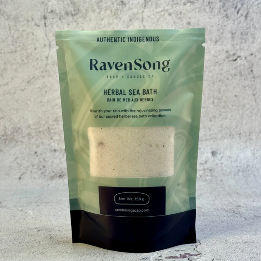 Coastal Release (Relaxation) Ravensong Herbal Sea Bath 150g, 400g, or 1kg |