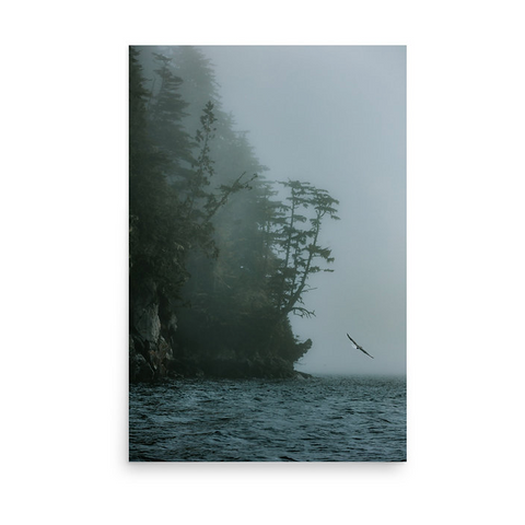 Kimberley Kufaas - Vertical Post Card | Kwikw In The Fog