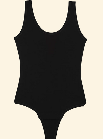 HUHA - TANK BODYSUIT | BLACK