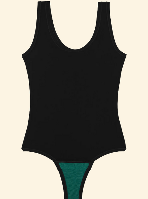 Tank Bodysuit | Black