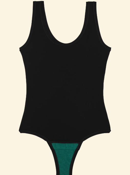 HUHA - TANK BODYSUIT | BLACK