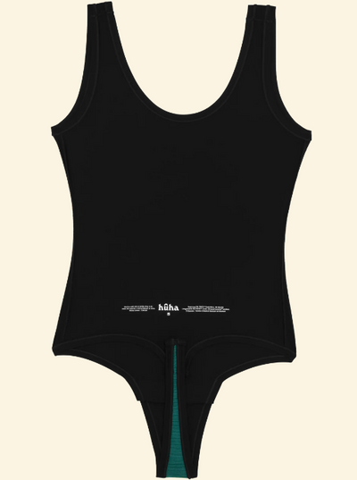 HUHA - TANK BODYSUIT | BLACK