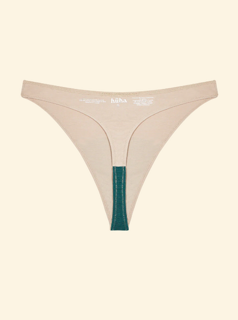 High Rise Thong | Beige