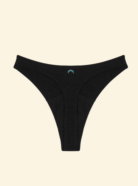 High Rise Thong | Black