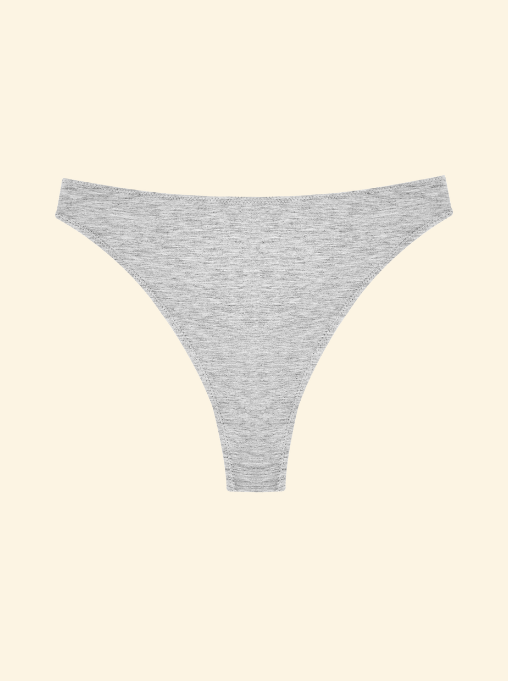 HUHA - HIGH RISE THONG | GREY