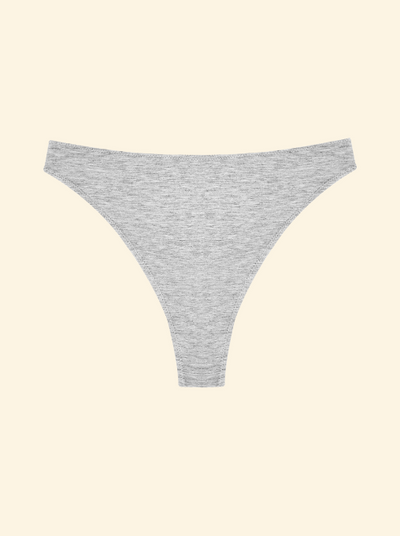 HUHA - HIGH RISE THONG | GREY