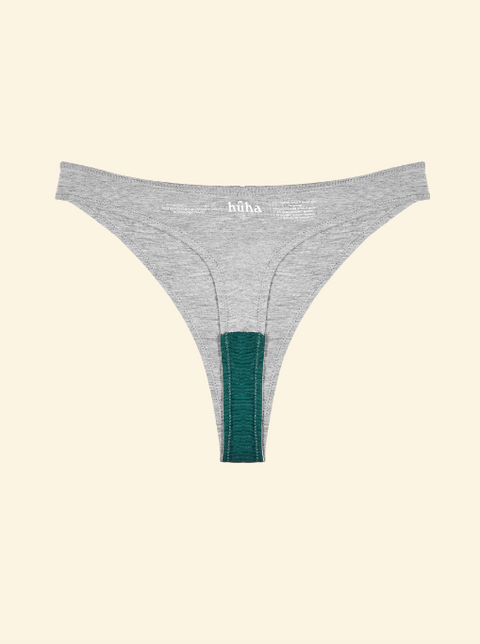 High Rise Thong | Grey