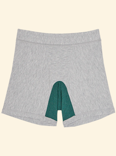 Mid Boxer Underwear | Grey