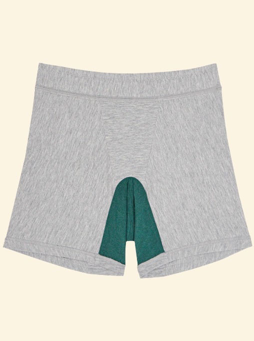 HUHA - MID BOXER UNDERWEAR | GREY