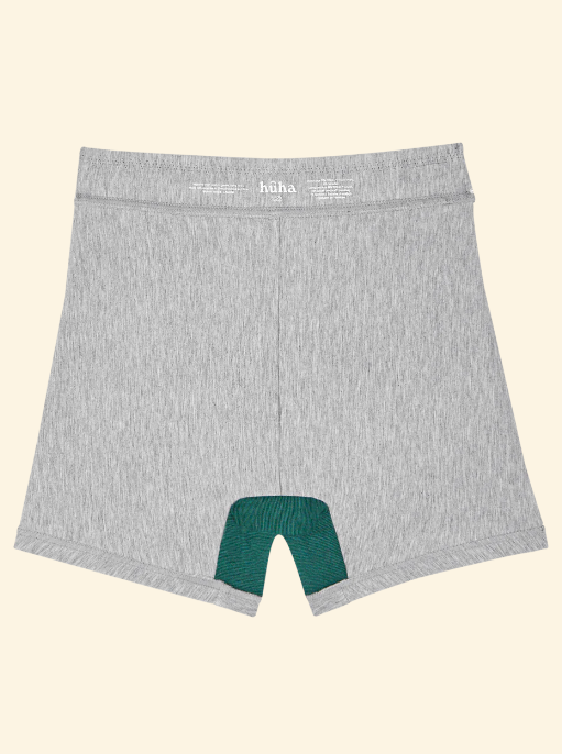 HUHA - MID BOXER UNDERWEAR | GREY