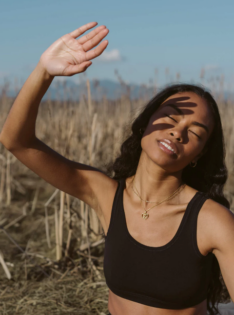 Sporty Bralette | Black