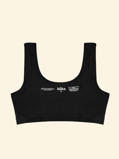 HUHA - SPORTY BRALETTE | BLACK